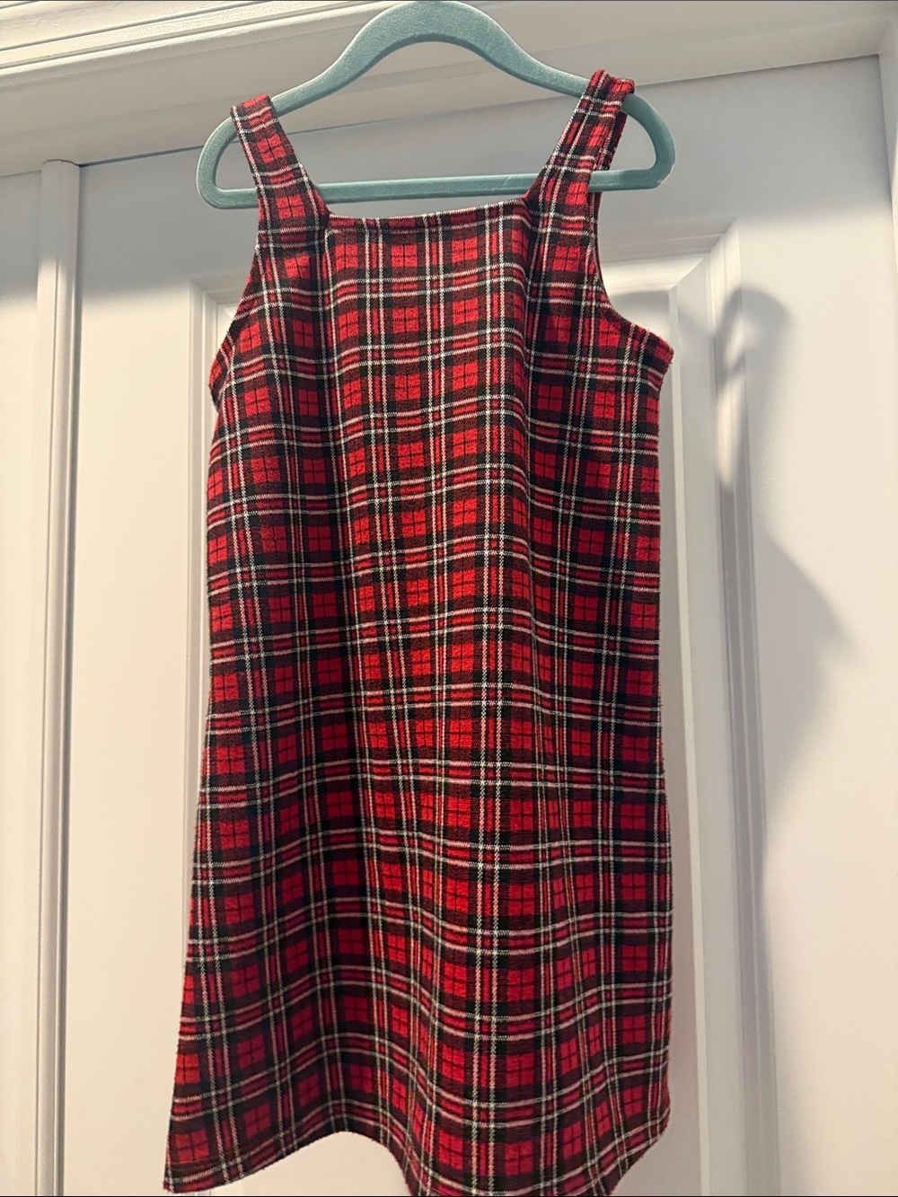jumping beans Red Plaid Shift Dress
